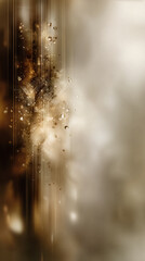 Abstract Digital Circuit Board with Gold Data Flow - Technology Background