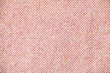 Obraz premium Dense Magenta Halftone Dots on Light Paper Texture