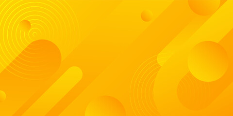 Abstract modern orange and yellow technology concept diamond triangle geometric line background. 3d shadow effects, modern design template background. layered geometric triangle shapes.