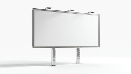 Obraz premium 3d Trade Advertising Billboard perspective view