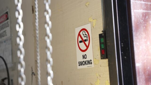 No smoking sign