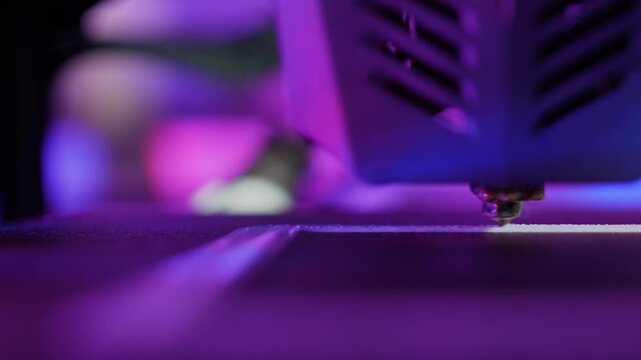 Capturing the Intricate Process of 3D Printing