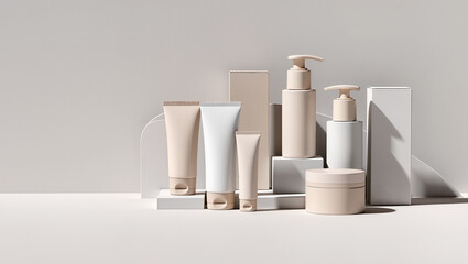 Shelf product mockup neutral space