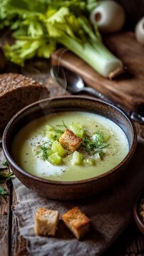 Selleriesuppe &ndash; fein & aromatisch