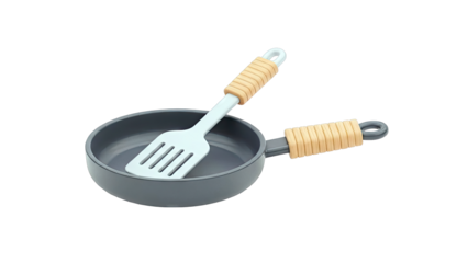 Frying Pan and Spatula Set