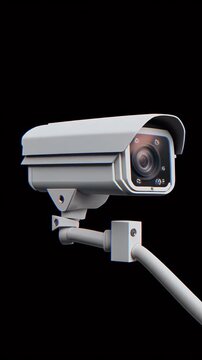 Security-camera refresh glitch on black cinematic digital distortion background