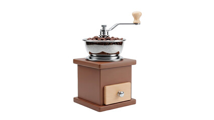 Manual Coffee Grinder with Coffee Beans