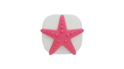 Pink Starfish Icon