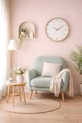 Naklejka premium modern living room