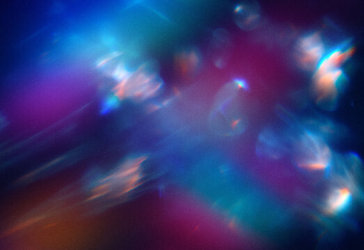 Vibrant abstract background with swirling color gradients, dreamy bokeh light, and luminous trails evoking neon glow and aurora hues for modern design, branding, and digital art.