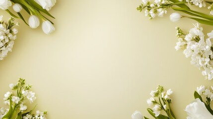 Elegant white floral arrangement on serene background perfect for wedding and home decor.