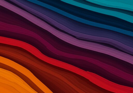 A vibrant, flowing abstract design featuring layered paint effects, rich textures, and non-objective forms suitable for modern artistic projects, imagination, art, flowing