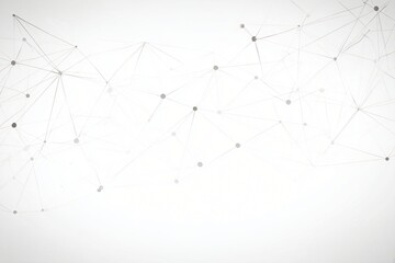 Abstract background featuring a network of interconnected lines and nodes.