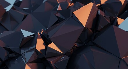 Shattered polygonal surface texture showing abstract geometric debris. A dynamic digital backdrop with sharp, dispersed, and broken visual elements, tiling, backdrop, split