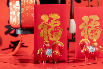 New Year image materials for the Year of the Horse