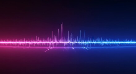 Abstract digital rendering visualizing consistent, unmodulated frequency patterns across a smooth, uniform energy spectrum, stable, futuristic, data