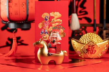 New Year image materials for the Year of the Horse