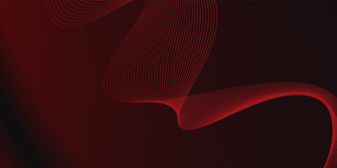 Perfect red black geometric on dark background. abstract elegant background vector illustration vector