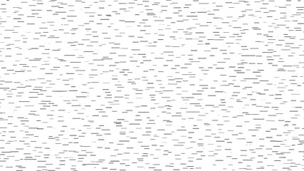 Abstract minimal background with random horizontal dash lines, seamless monochrome pattern texture, modern simple graphic design for creative projects