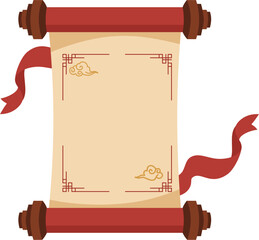 Chinese Fortune Scroll
