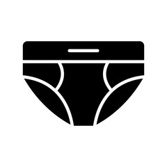 Boxer underpants vector illustration icon template