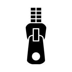 Zipper vector illustration icon template