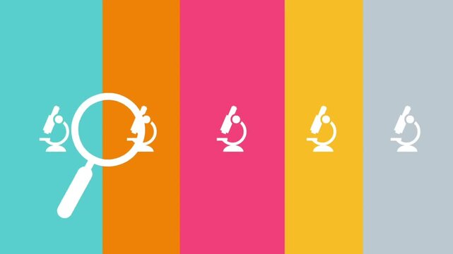 Colorful Creative Design Palette - Vibrant Branding and Artistic Color Theory - Microscope Search