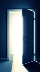 Mystical Open Door Revealing a Bright Unknown Light Source and New Opportunities