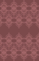 seamless damask wallpaper and dusty pink woven pattern sarong