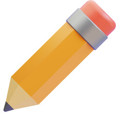 3D Pencil Edit Icon