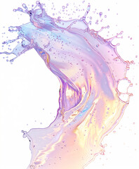 Premium Water Splash Advertising Shot