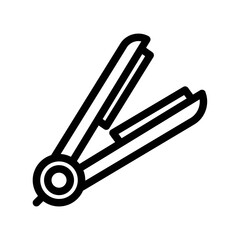 hair straightener icon