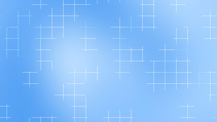 Soft Pastel Blue Grid Line Background with Abstract Layout for Modern Digital Design