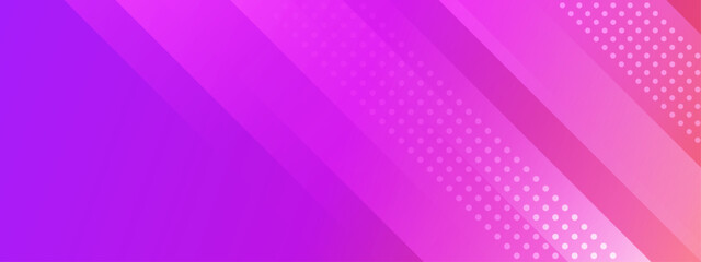 Diagonal lines and dotted patterns with a pink gradient