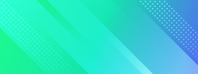 Abstract background with blue and green colors dots