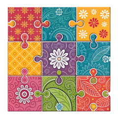 Which pattern speaks to you? on transparent background