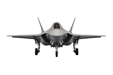 Fototapeta premium Catalog-Style Studio Photo of F-35 Lightning II Stealth Fighter