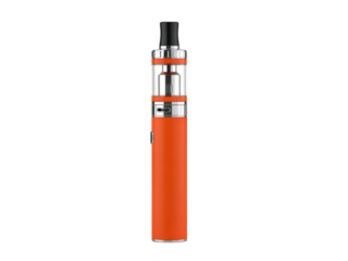 Orange electronic cigarette e cigarette vaporizer vaping device