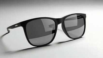 sunglasses on white background
