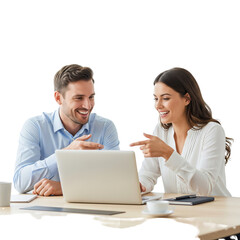 Obraz premium business people working together