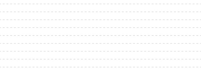 Bullet journal pattern. Clean and simple lined page for notebook or notepad. Vector design and minimalist background for writing.