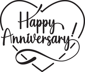 Celebrate Love and Joy Happy Anniversary Design