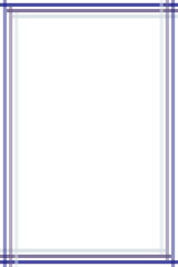 Blue color abstract frame on white background