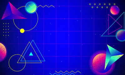 abstract background with stars and stripes