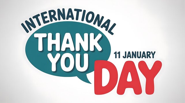 International thank you day celebration on january 11th