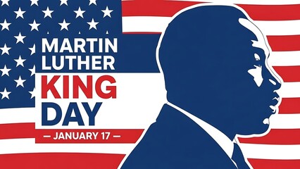 american flag with man