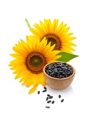 Sunflowers and Seeds - A Natural Harvest of Beauty and Nutrition.