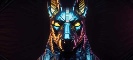 realistic photo of anubis,generative AI