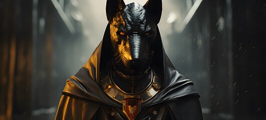 realistic photo of anubis,generative AI