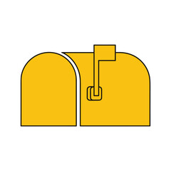 Yellow Zipper Pouch Illustration